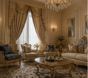 Additional Drape Curtains interior design inspiration