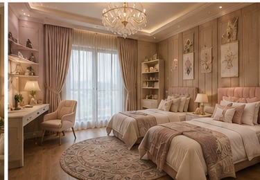 Kids and guest bedroom